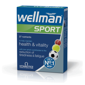 Vitabiotics Wellman Sport, Μοναδική Σύνθεση Ειδικά Σχεδιασμένη για Άνδρες που Αθλούνται, 30tabs